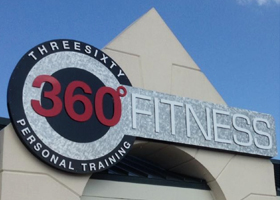 360 Fitness sign by Paul Silva