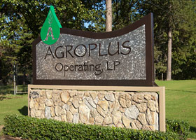 Agroplus Operating sign by Paul Silva